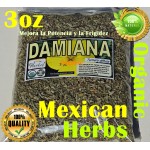 Damiana , Hierba del Venado,  Pastorcita Turnera Diffusa : Damiana Aphrodisiaca, Damiane